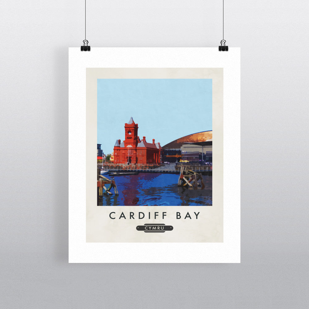 Cardiff Bay, Wales 90x120cm Fine Art Print