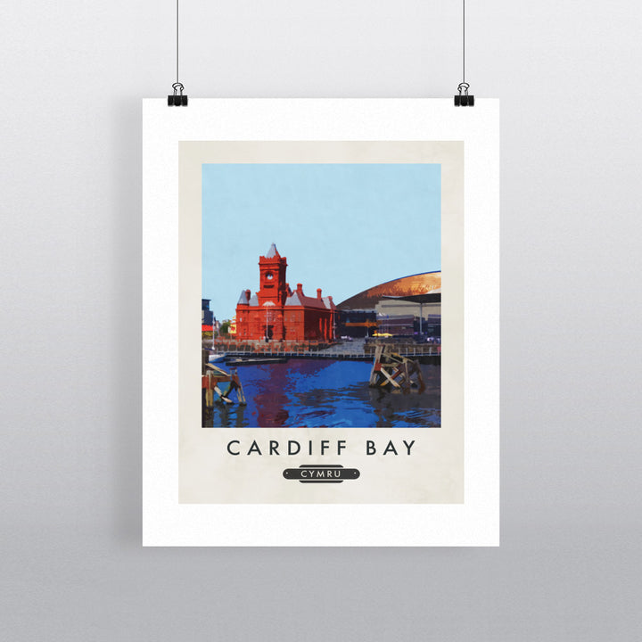 Cardiff Bay, Wales 90x120cm Fine Art Print