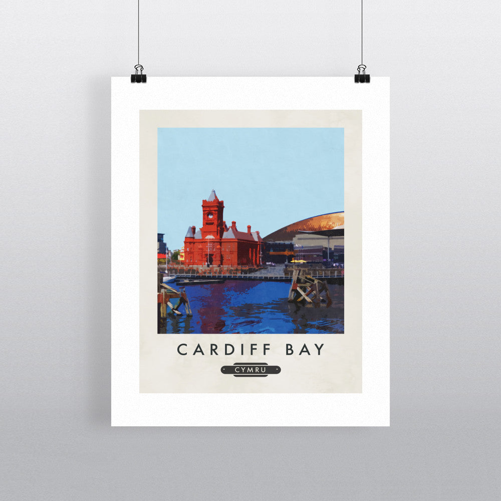 Cardiff Bay, Wales - Art Print
