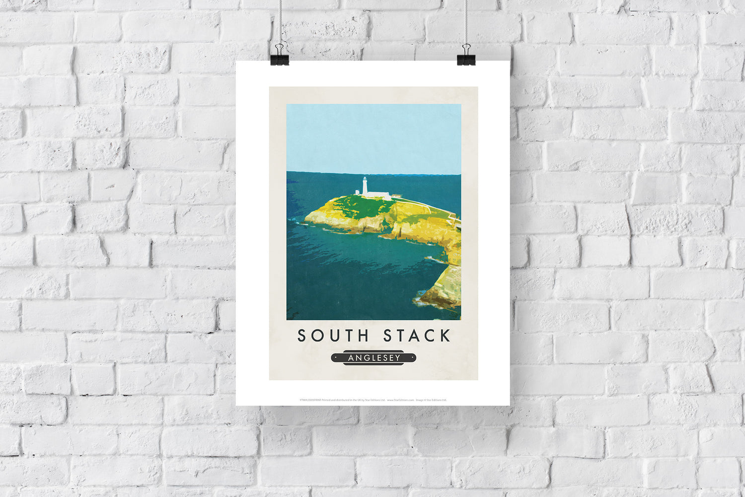 South Stack, Wales - Art Print