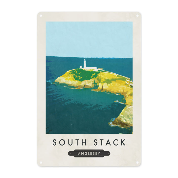 South Stack, Wales Metal Sign