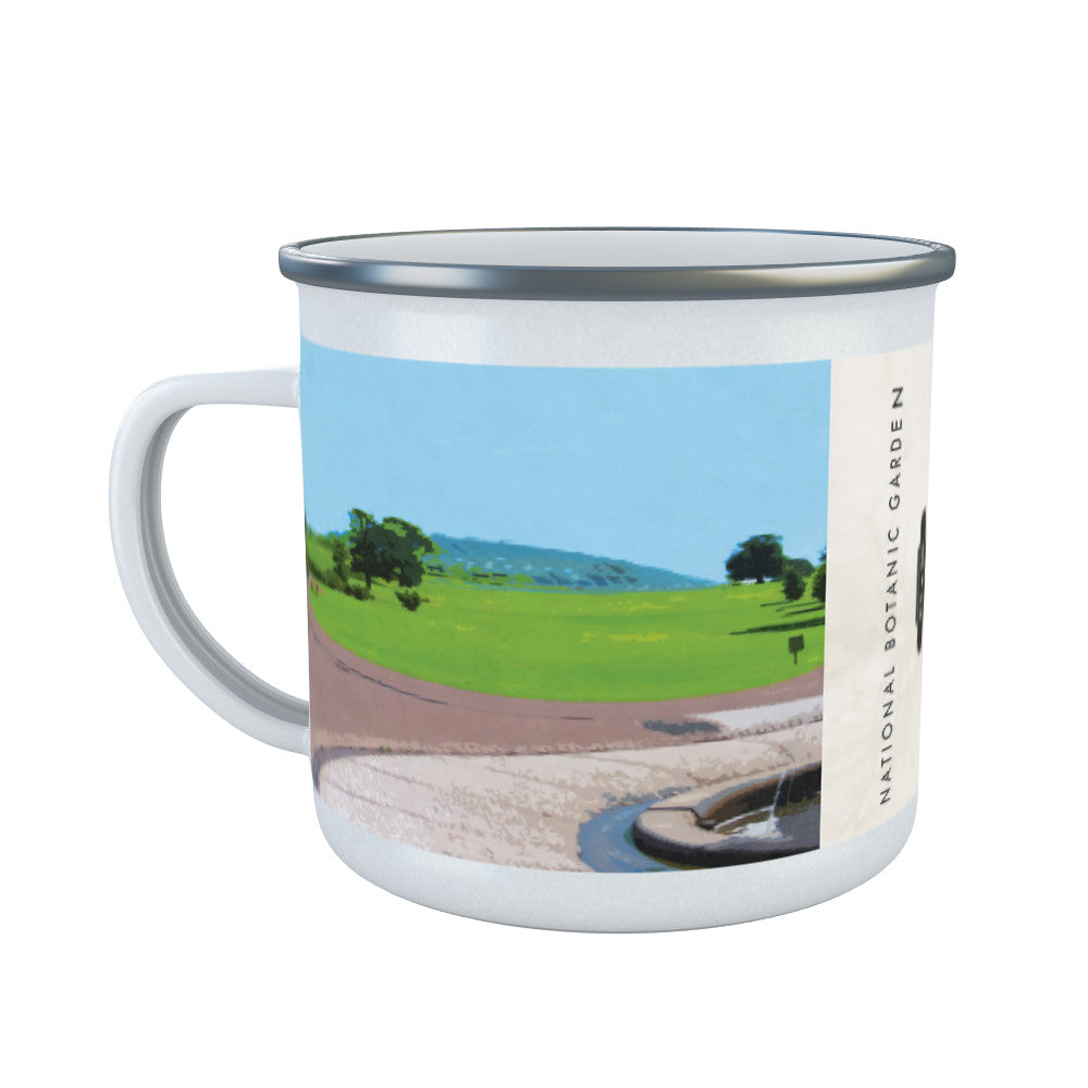 The National Botanic Garden, Wales Enamel Mug
