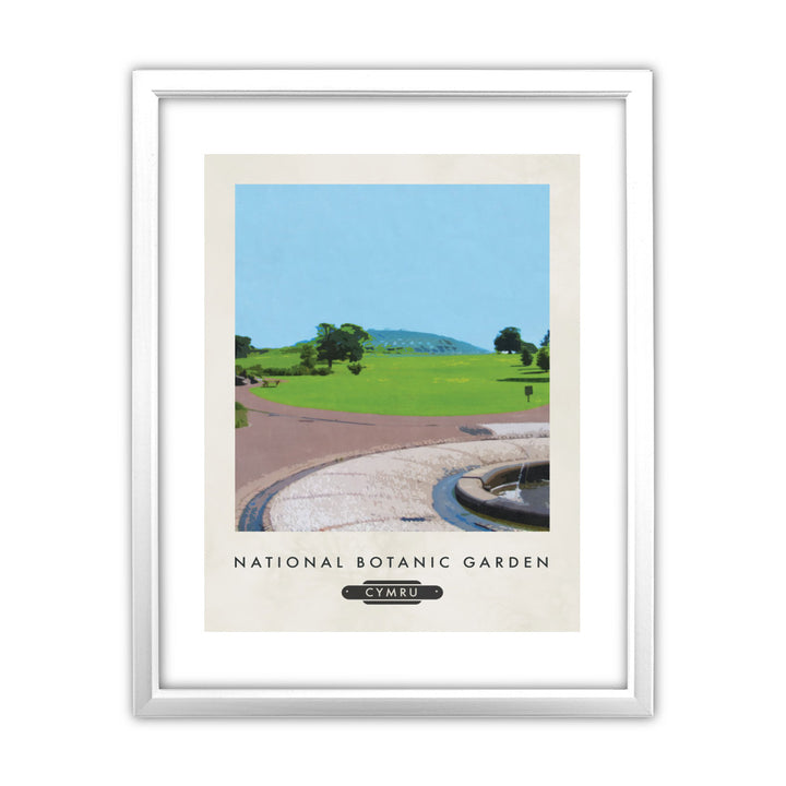 The National Botanic Garden, Wales 11x14 Framed Print (White)