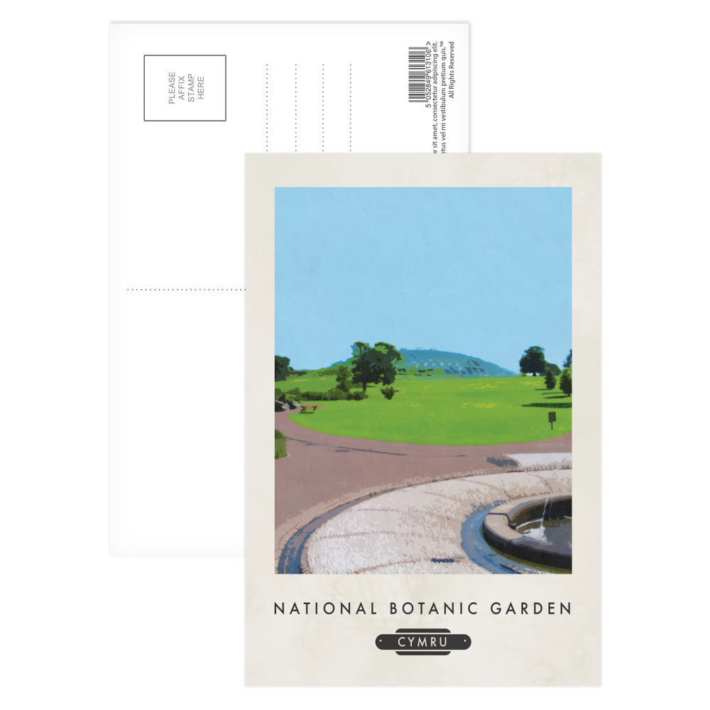 The National Botanic Garden, Wales Postcard Pack
