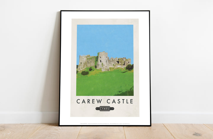 Carew Castle, Wales - Art Print