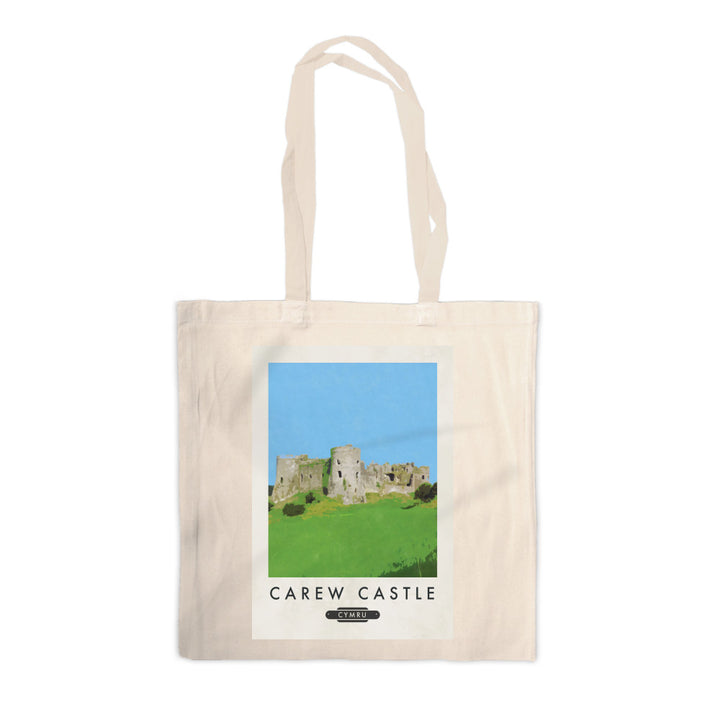 Carew Castle, Wales Canvas Tote Bag