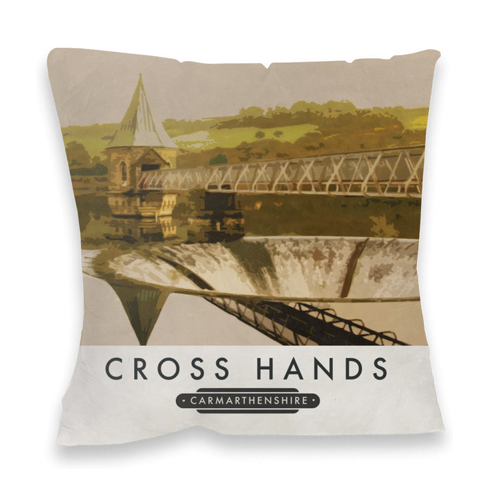 Cross Hands, Wales Fibre Filled Cushion