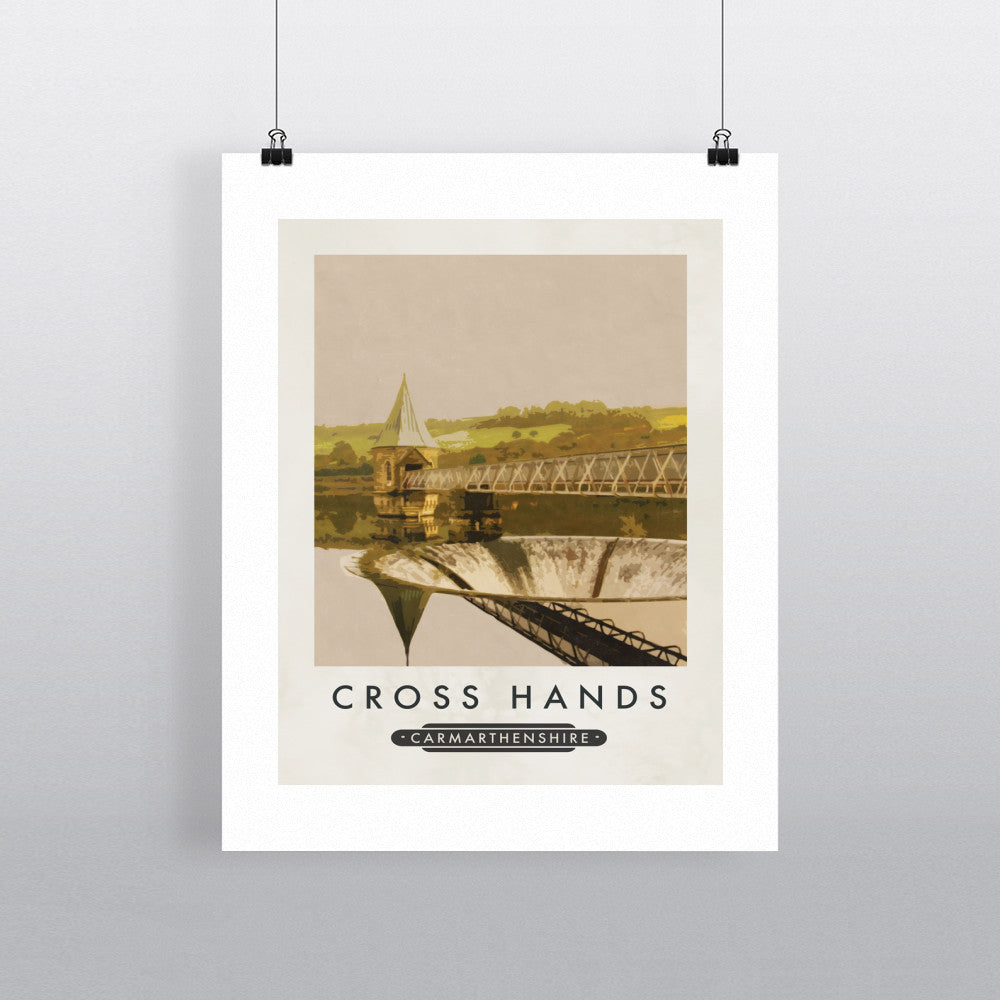 Cross Hands, Wales 11x14 Print