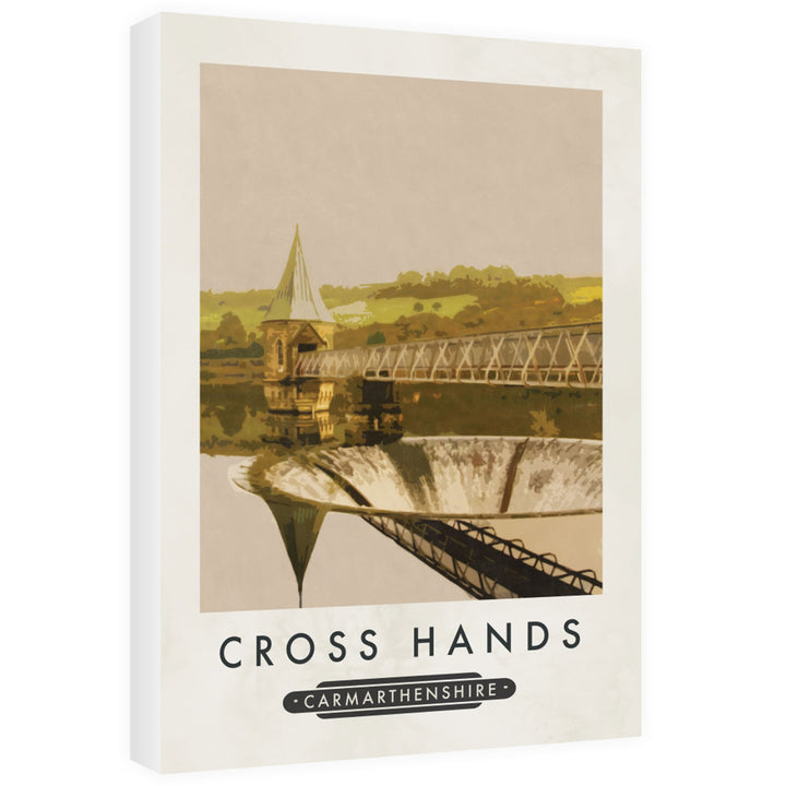 Cross Hands, Wales 60cm x 80cm Canvas