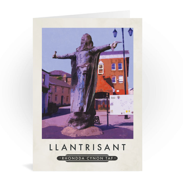 Llantrisant, Wales Greeting Card 7x5