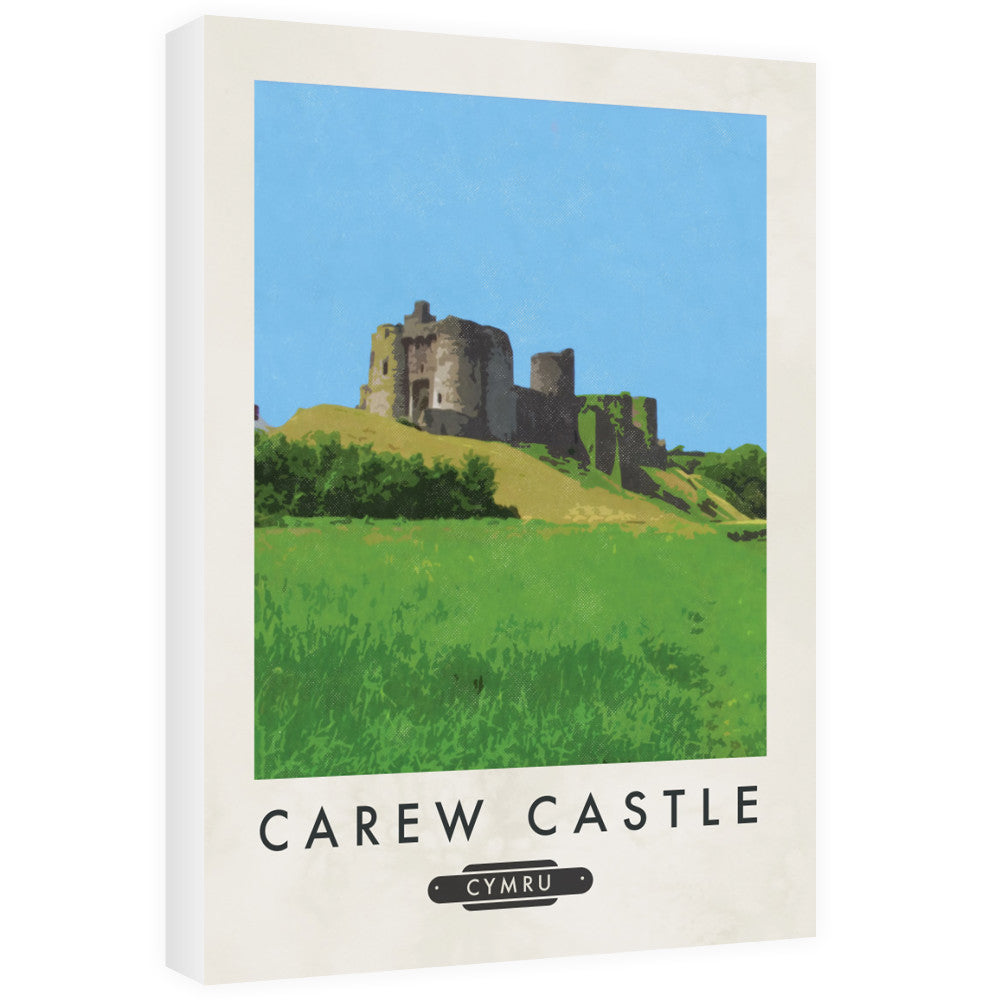 Laugherne Castle, Wales 60cm x 80cm Canvas