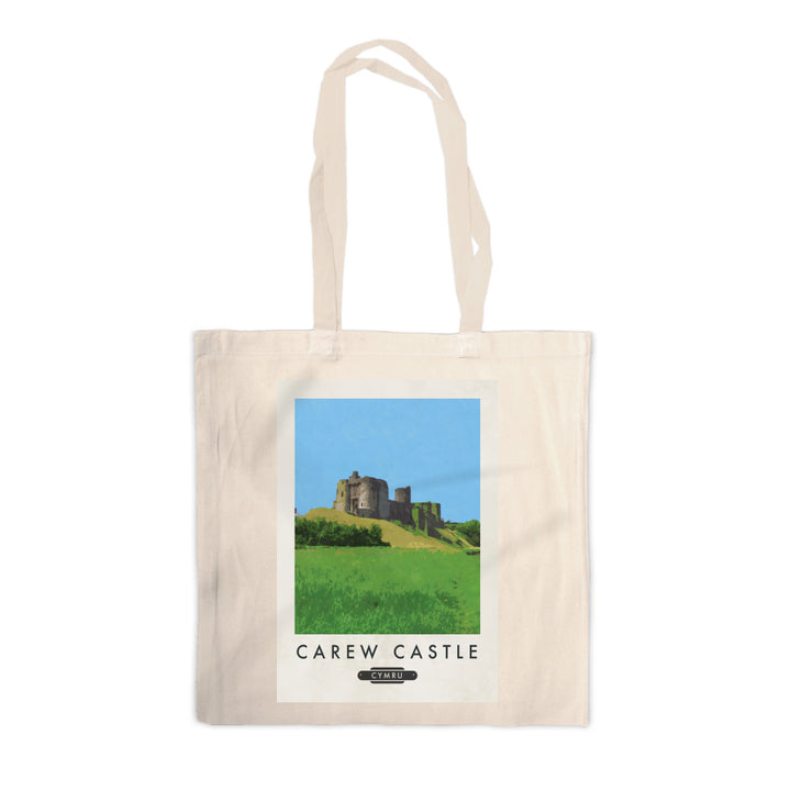 Laugherne Castle, Wales Canvas Tote Bag