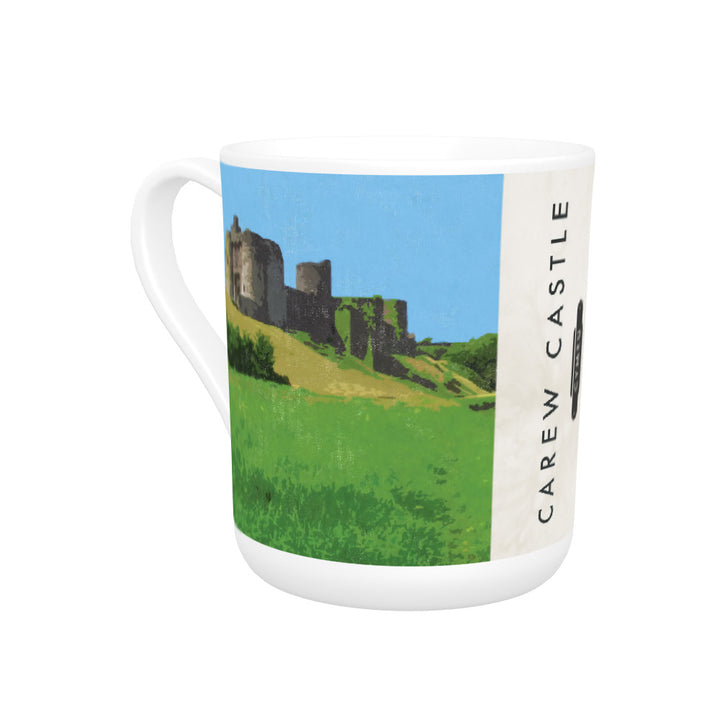 Laugherne Castle, Wales Bone China Mug