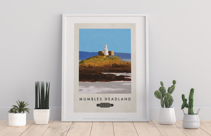 Mumbles Headland, Wales - Art Print