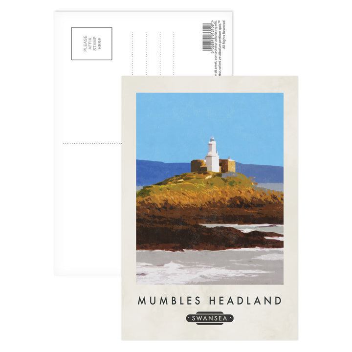 Mumbles Headland, Wales Postcard Pack