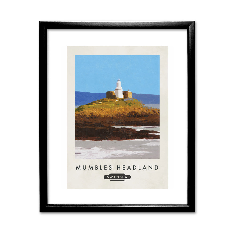 Mumbles Headland, Wales - Art Print