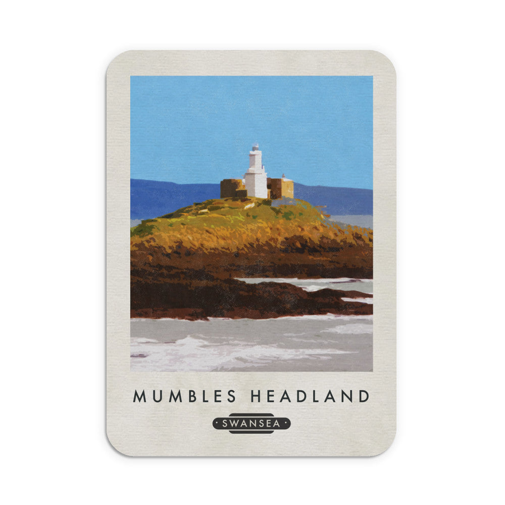 Mumbles Headland, Wales Mouse Mat