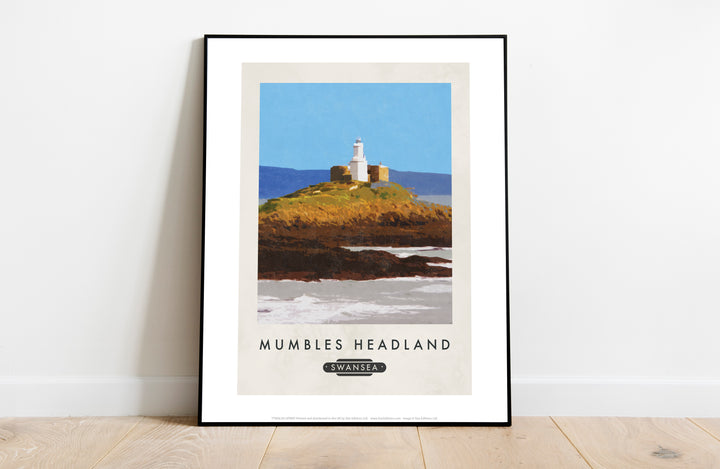 Mumbles Headland, Wales - Art Print