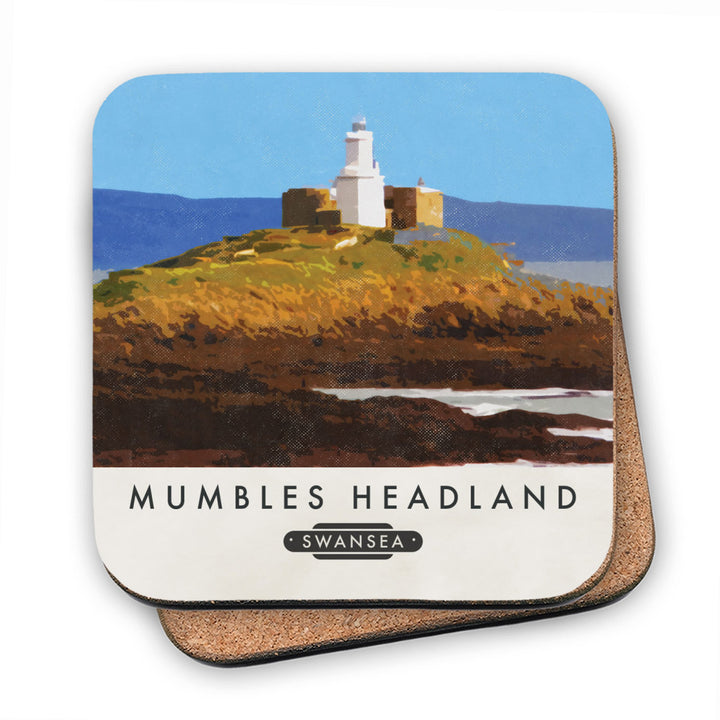 Mumbles Headland, Wales MDF Coaster
