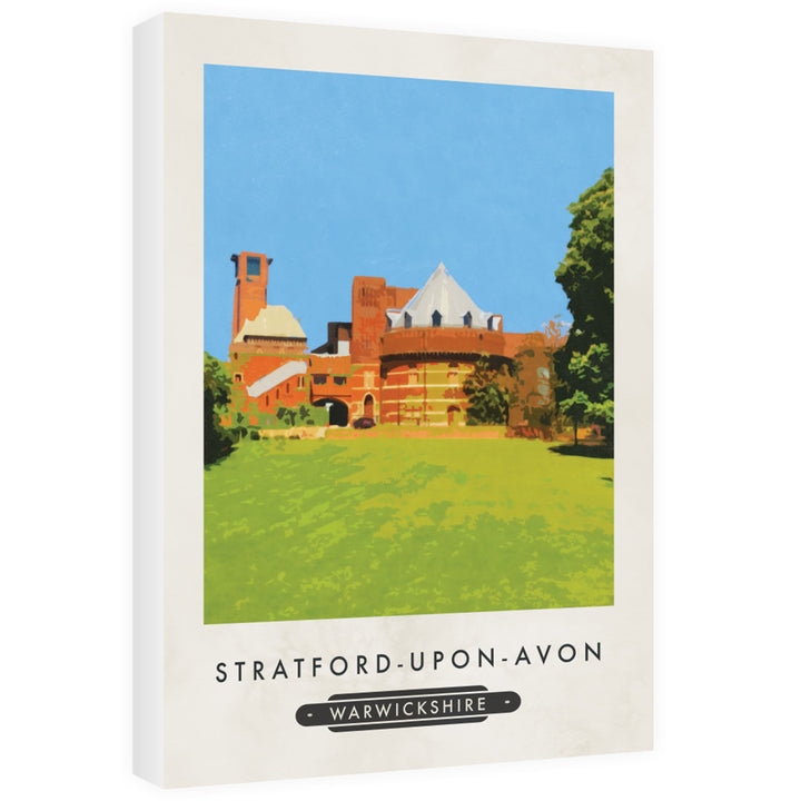 Stratford-Upon- Avon, Warwickshire 60cm x 80cm Canvas