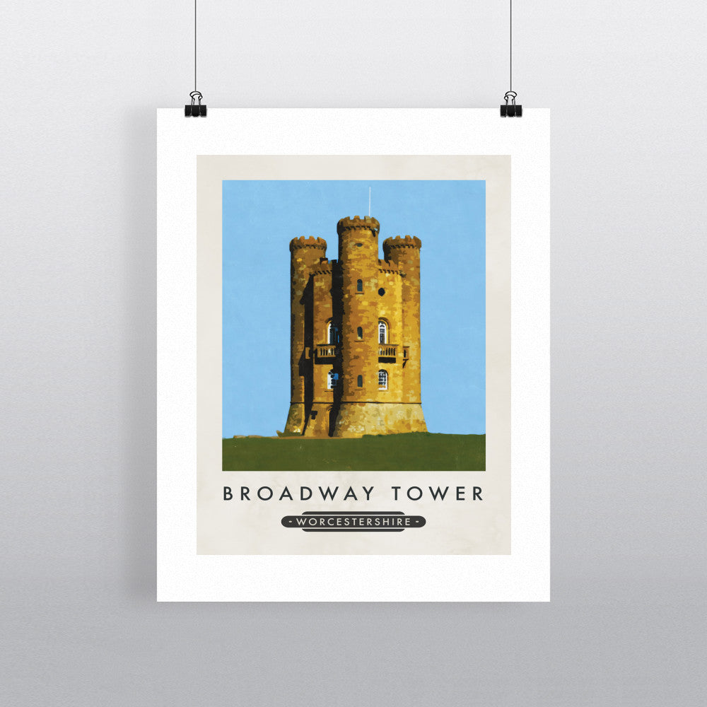 Broadway Tower, Worcestershire 90x120cm Fine Art Print