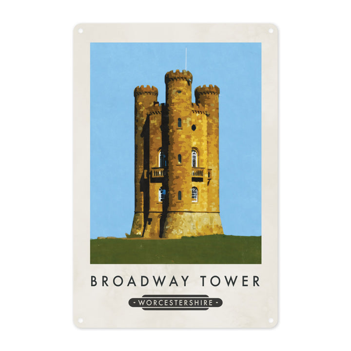 Broadway Tower, Worcestershire Metal Sign