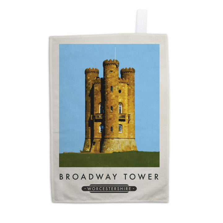 Broadway Tower, Worcestershire Tea Towel