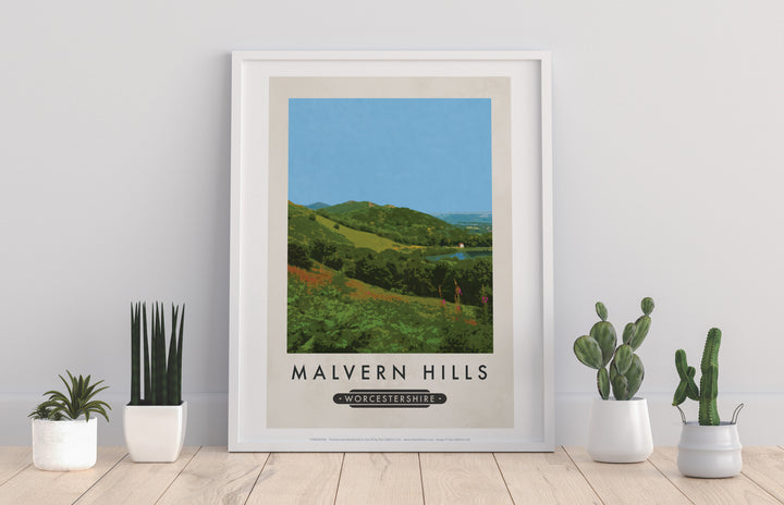 The Malvern Hills, Worcestershire - Art Print