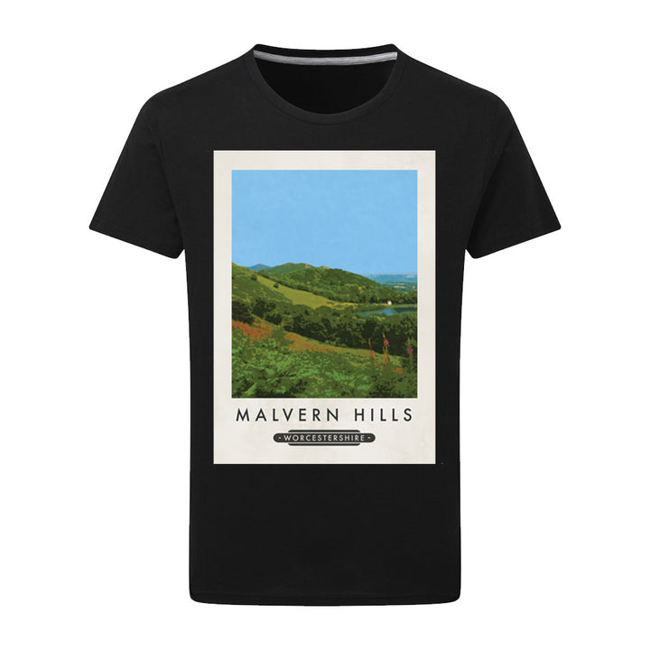 The Malvern Hills, Worcestershire T-Shirt