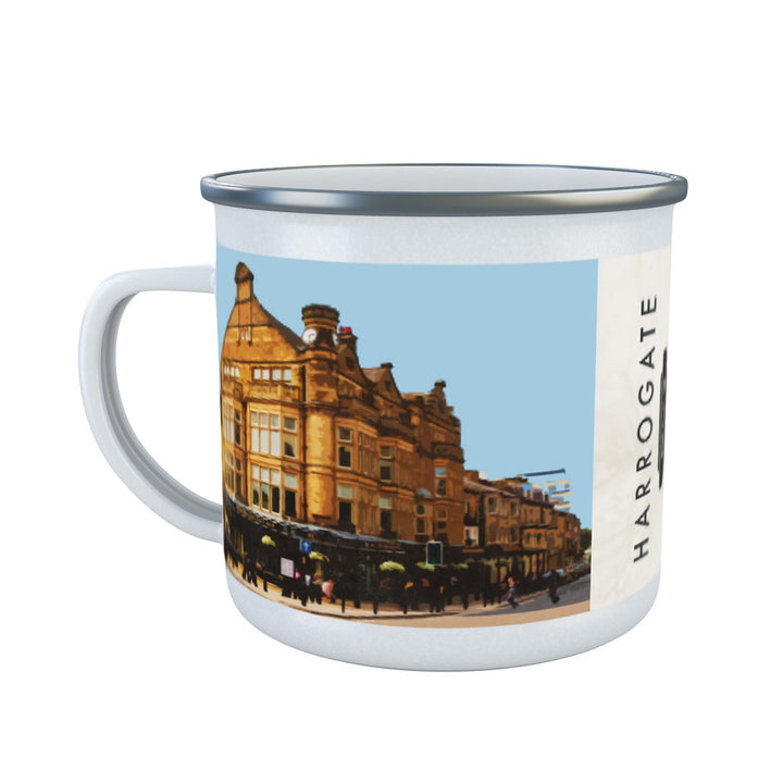 Harrogate, Yorkshire Enamel Mug