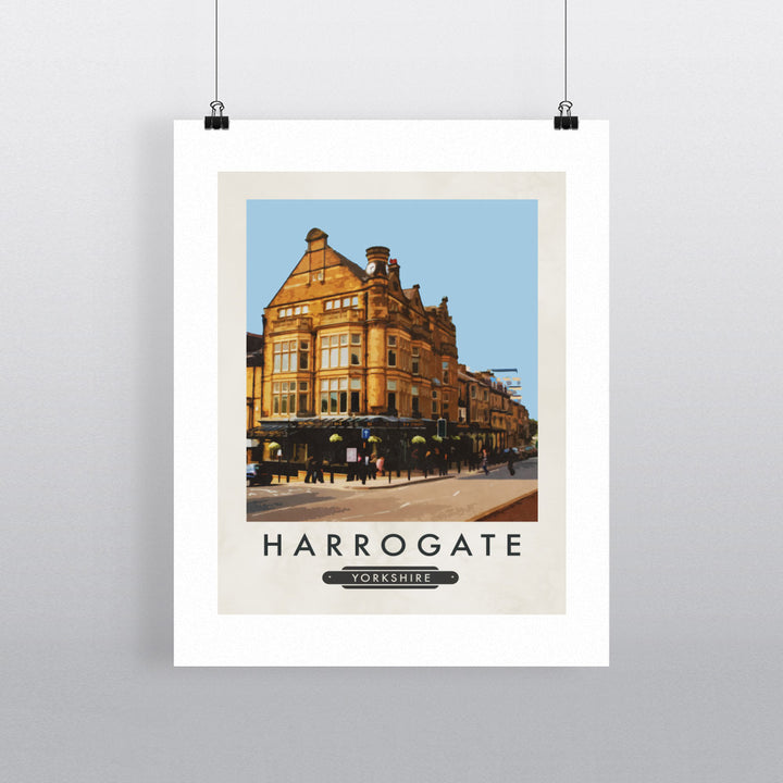 Harrogate, Yorkshire 90x120cm Fine Art Print