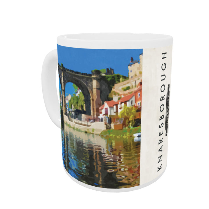 Knaresborough, Yorkshire Coloured Insert Mug