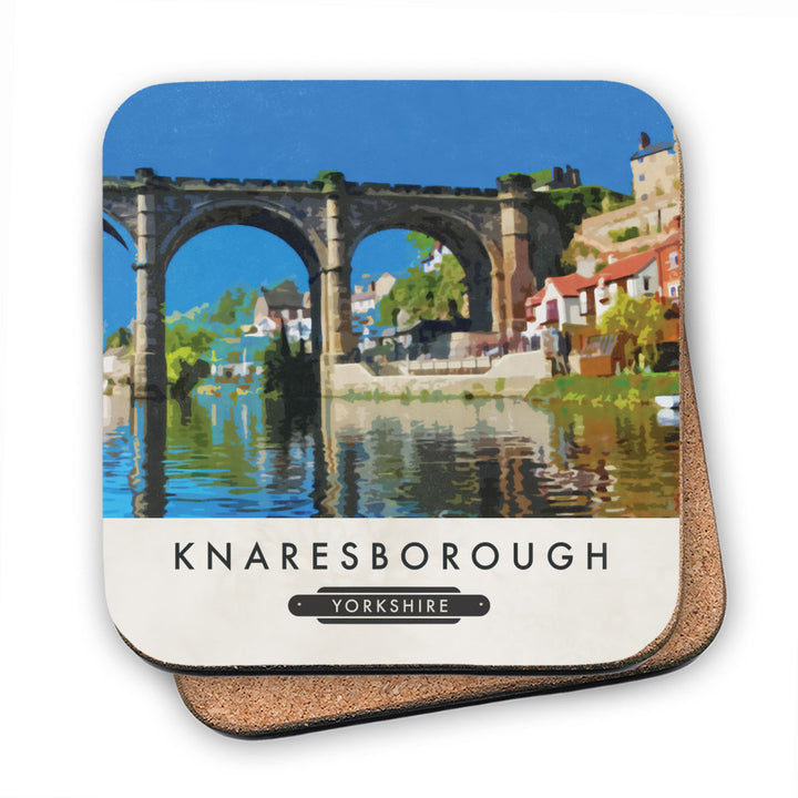 Knaresborough, Yorkshire MDF Coaster