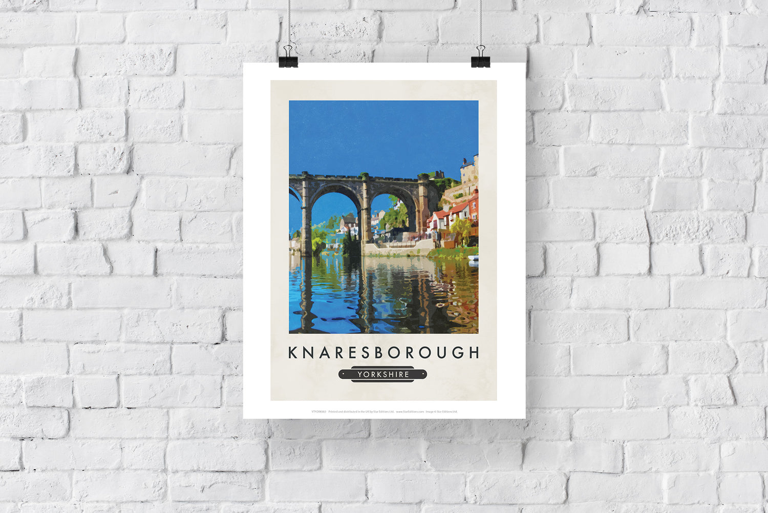 Knaresborough, Yorkshire - Art Print