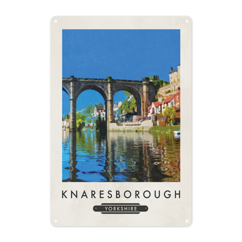 Knaresborough, Yorkshire Metal Sign
