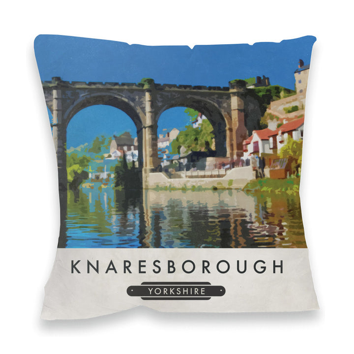 Knaresborough, Yorkshire Fibre Filled Cushion