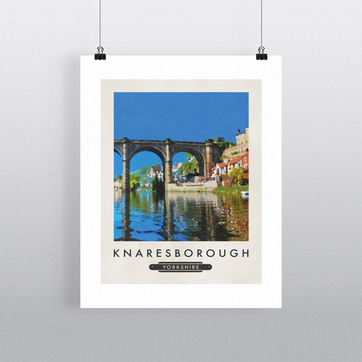 Knaresborough, Yorkshire 90x120cm Fine Art Print