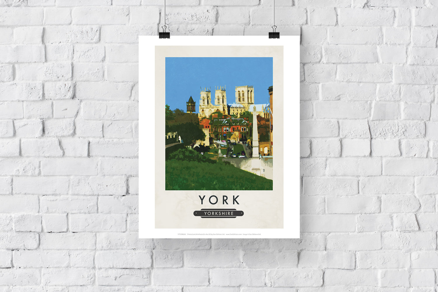York, Yorkshire - Art Print
