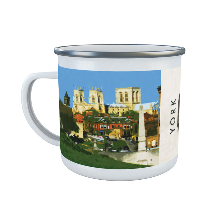 York, Yorkshire Enamel Mug