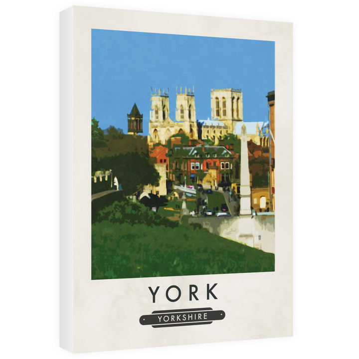 York, Yorkshire 60cm x 80cm Canvas