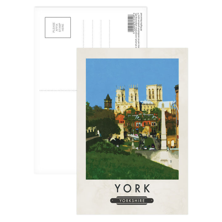 York, Yorkshire Postcard Pack