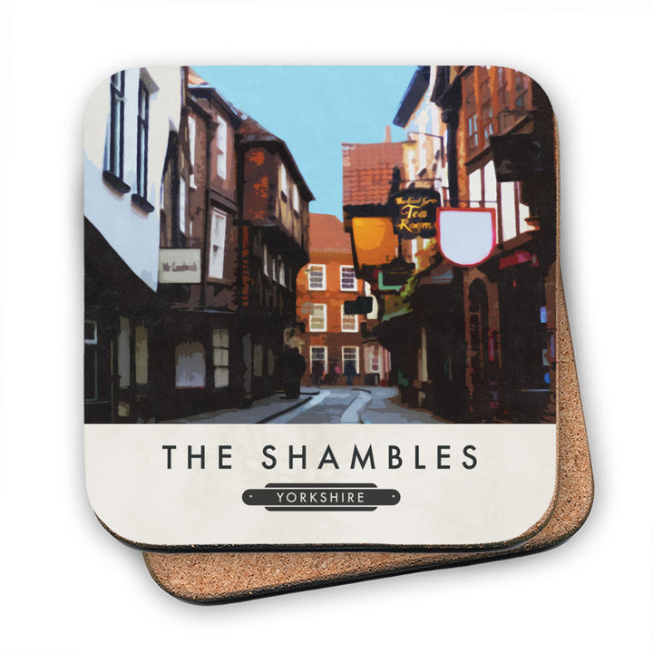 The Shambles, York MDF Coaster