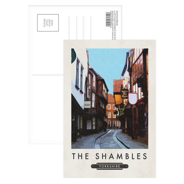 The Shambles, York Postcard Pack