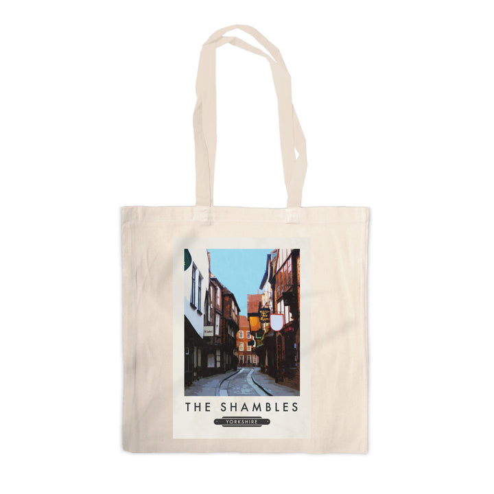 The Shambles, York Canvas Tote Bag