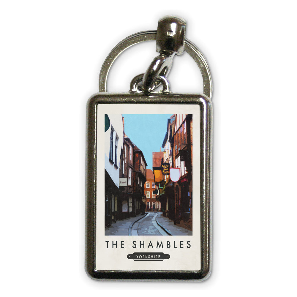 The Shambles, York Metal Keyring