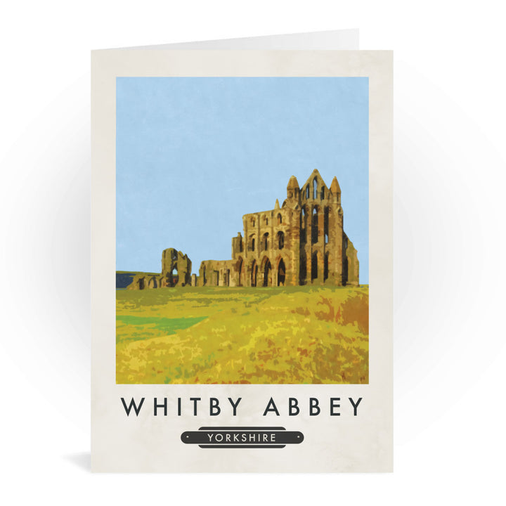 Whitby Abbey, Yorkshire Greeting Card 7x5