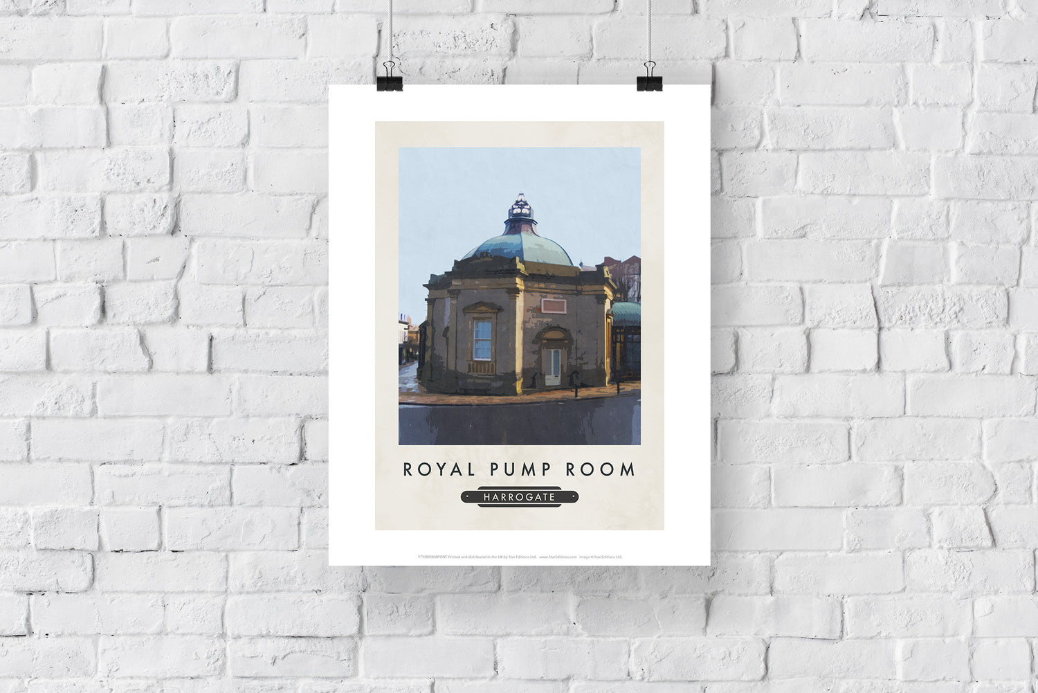 The Pump Room, Harrogate, Yorkshire - Art Print