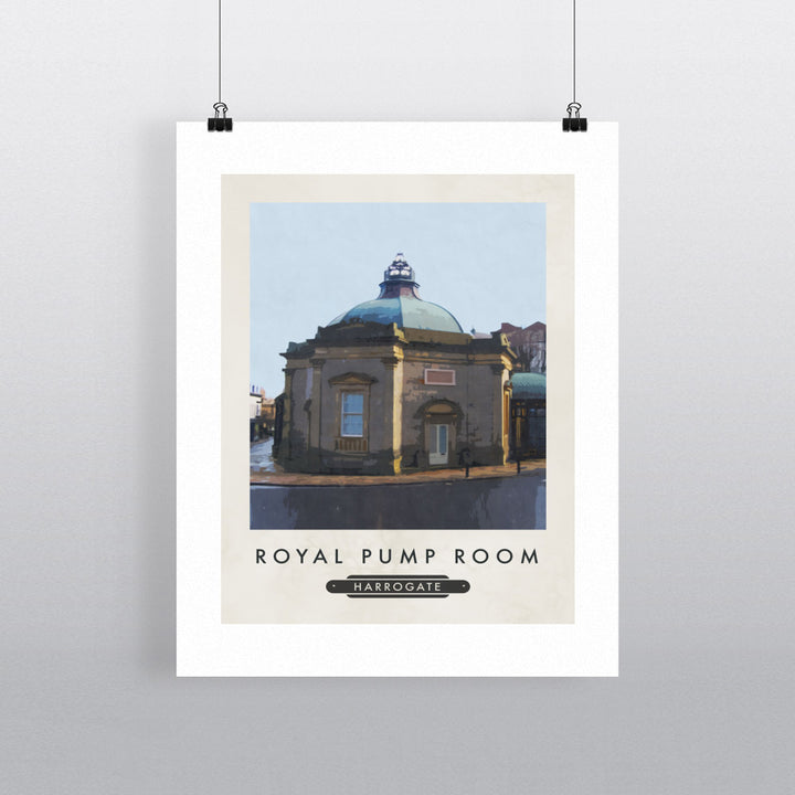 The Pump Room, Harrogate, Yorkshire 90x120cm Fine Art Print