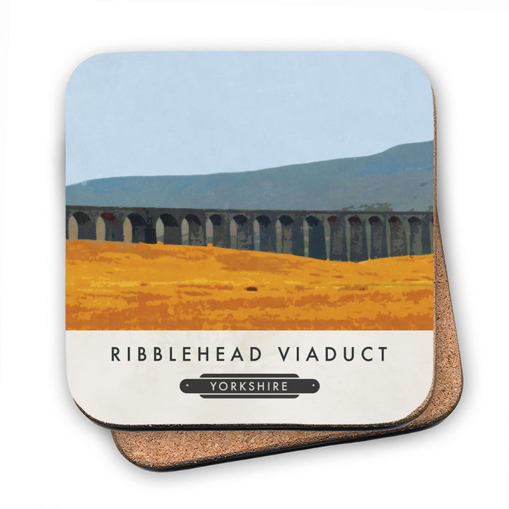 The Ribblehead Viaduct, Yorkshire MDF Coaster