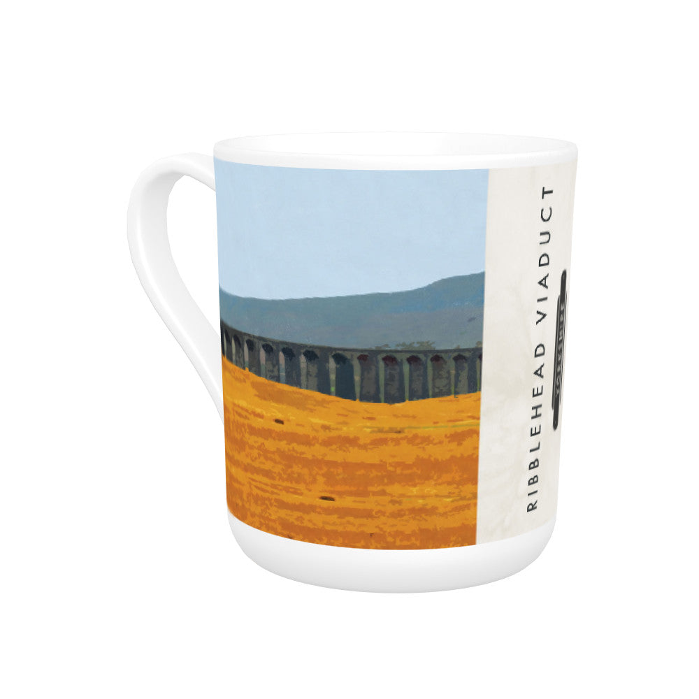 The Ribblehead Viaduct, Yorkshire Bone China Mug